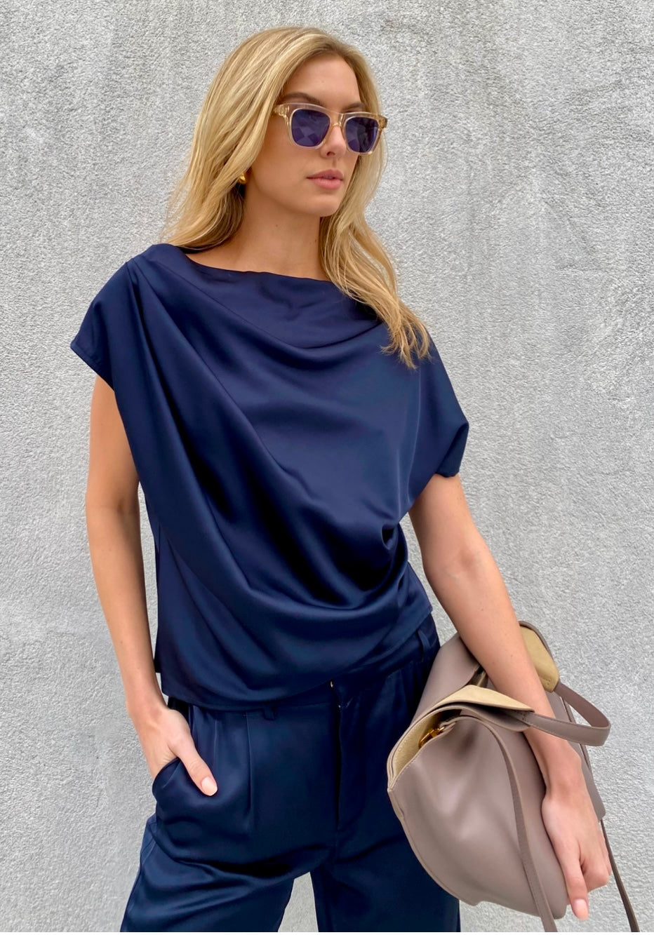 Milan Drape Top