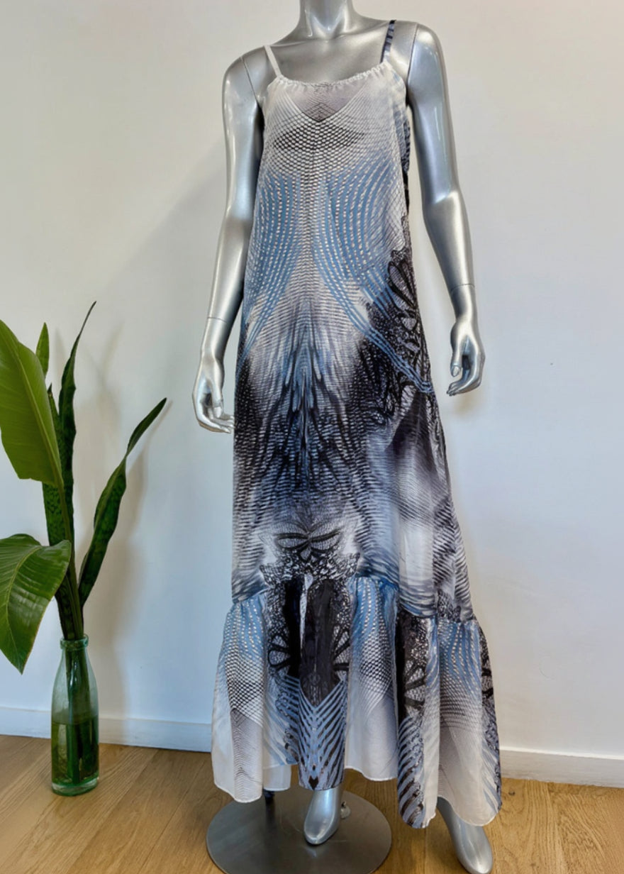 blue Missoni Silk Dress s/m blue Missoni Silk Dress s/m