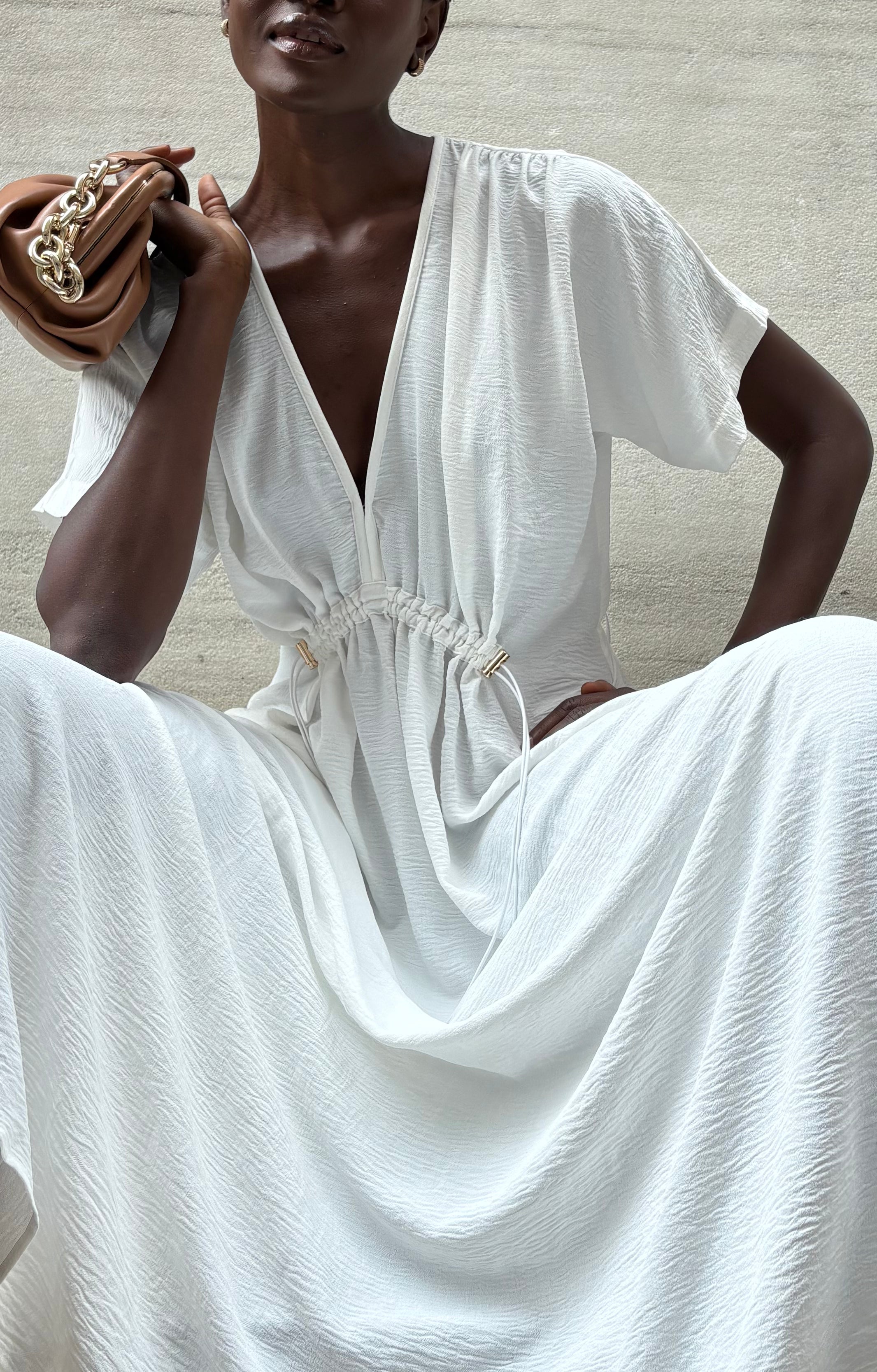 Teddy in white